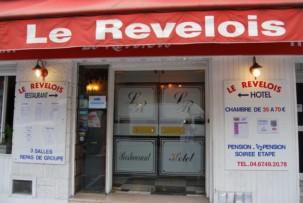 Le Revelois Restaurant Otel Béziers Dış mekan fotoğraf